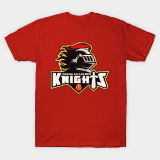 Defunct Omaha Ak Sar Ben Knights Hockey Team T-Shirt